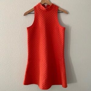 Abercrombie & Fitch Sleeveless High Neck Knit Dress